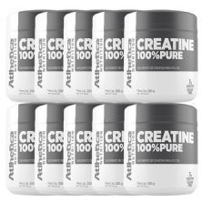 Kit 10X Creatina 100% Pure Pro Series - 300g Natural - Atlhetica Nutrition