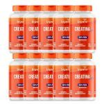 Kit 10X Creatina Caps 100% Pura Monohidratada - 180 C�psulas - Bigens