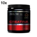 Kit 10X Creatina Creapure  Monohidratada Pura - 400g - Probi�tica