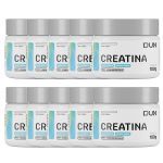 Kit 10X Creatina Monohidratada - 100g Sem Sabor - Dux Nutrition	