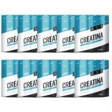 Kit 10X Creatina Monohidratada - 300g Natural - Shark Pro
