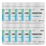 Kit 10X Creatina Monohidratada - 300g Sem Sabor - Dux Nutrition