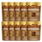Kit 10X Creatina Monohidratada em Goma - 6 Gomas Caramelo de Brigadeiro - Desinch�
