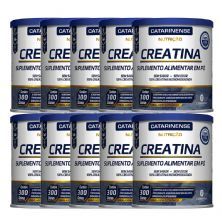 Kit 10X Creatina Nutri��o - 300g Neutro - Catarinense