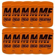 Kit 10X Creatina Quality Price - 300g Natural - MuscleFull