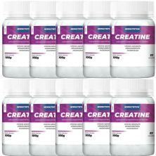 Kit 10X Creatine - 100g Sem Sabor - NewNutrition