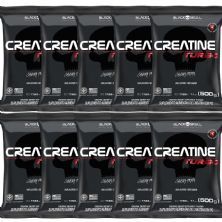 Kit 10X Creatine Turbo - 500g Refil Sem Sabor - BlackSkull