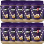 Kit 10X Creme de Amendoim com Chocolate Branco - 1005g - Power One