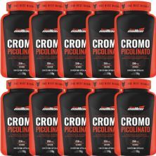 Kit 10X Cromo Picolinato - 60 C�psulas - New Millen