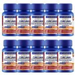 Kit 10X C�rcuma - 60 C�psulas - Catarinense Nutri��o