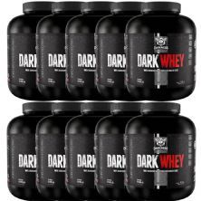 Kit 10X Dark Whey Darkness - 2.300g Baunilha - IntegralM�dica