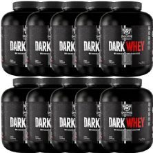 Kit 10X Dark Whey Darkness - 2.300g Chocolate - IntegralM�dica