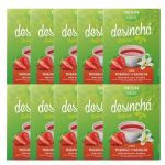 Kit 10X Desinch� Sabores - 10 Sach�s Morango com Baunilha - Desinch�