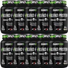 Kit 10X Diabo Verde Blend Protein Mans�o Maromba - 900g Cookies - FTW