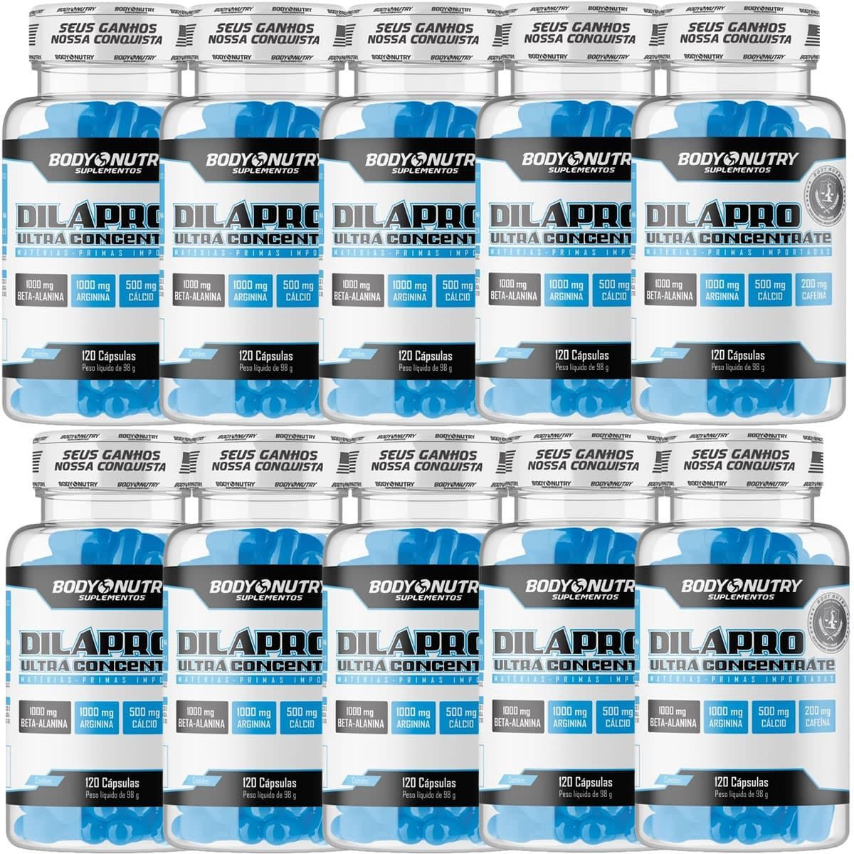 Kit 10X Dilapro Ultra Concentrate - 120 C�psulas - BodyNutry