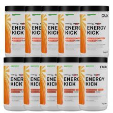 Kit 10X Energy Kick - 1000g Lim�o - Dux Nutrition