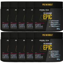 Kit 10X Epic Pr� Workout - 300g Frutas Vermelhas - Probi�tica