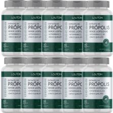 Kit 10X Extrato de Pr�polis Verde Liofilizado - 60 Comprimidos - Lauton Nutrition