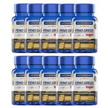 Kit 10X Feno Grego Testofen - 60 C�psula - Catarinense Nutricao
