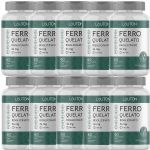 Kit 10X Ferro Quelato Bisglicinato - 60 Comprimidos - Lauton Nutrition