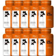 Kit 10X Fire Black - 120 C�psulas - Max Titanium
