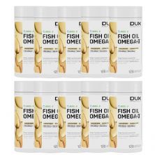 Kit 10X Fish Oil Premium -  120 C�psulas Softgel - Dux Nutrition