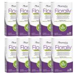 Kit 10X Floraliv Probiotico - 30 C�psulas Vegetais - Sanavita