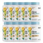 Kit 10X Fresh Collagen - 450g Abacaxi e Hortel� - Dux Nutrition