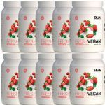 Kit 10X Fresh Vegan - 520g Morango - Dux Nutrition