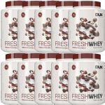 Kit 10X Fresh Whey - 450g Chocolate e Avel� - Dux Nutrition