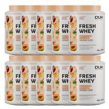 Kit 10X Fresh Whey - 450g  Vitamina de Frutas - Dux Nutrition