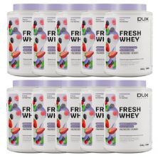 Kit 10X Fresh Whey - 900g Frutas Vermelhas - Dux Nutrition