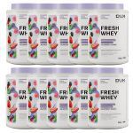 Kit 10X Fresh Whey - 900g Frutas Vermelhas - Dux Nutrition