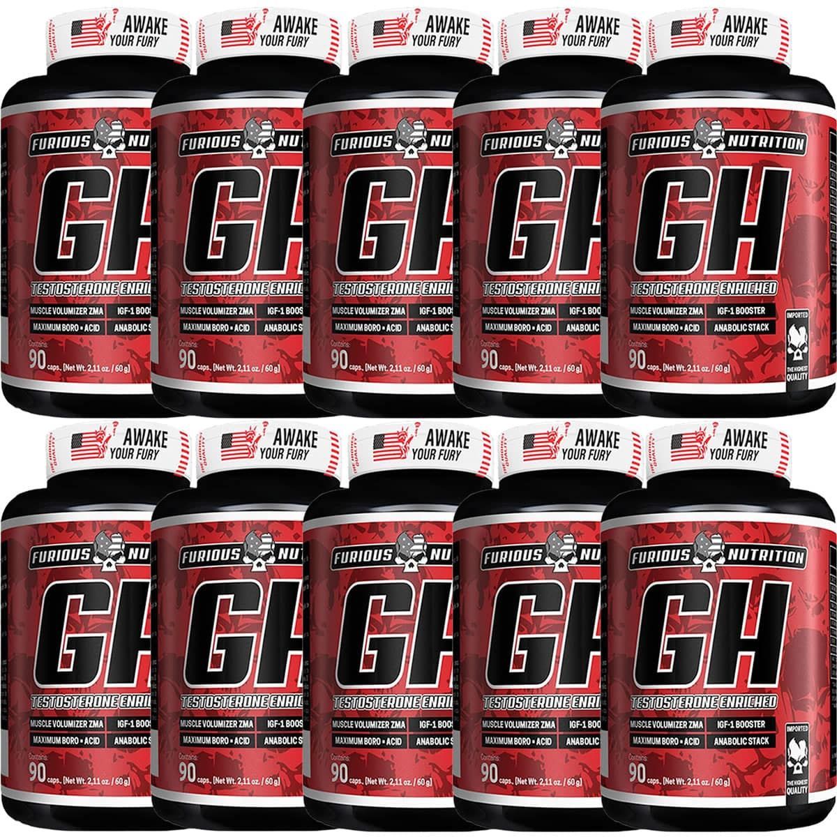 Kit 10X GH - 90 C�psulas - Furious Nutrition