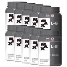 Kit 10X Glutamina L-G - 600g - Max Titanium