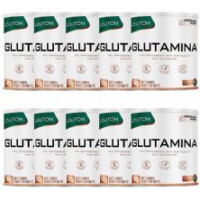 Kit 10X Glutamina Ultrapure - 300g Sem Sabor - Lauton Nutrition