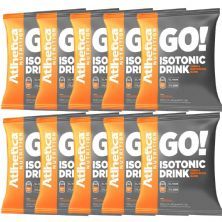 Kit 10X Go Isotonic Drink - 900g Refil Tangerina - Atlhetica Nutrition