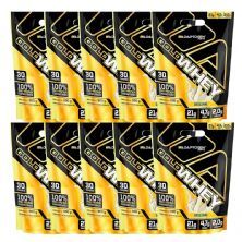 Kit 10X Gold Whey - 900g Refil Original - Adaptogen