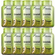Kit 10X Graviola - 60 C�psulas - Fitoway