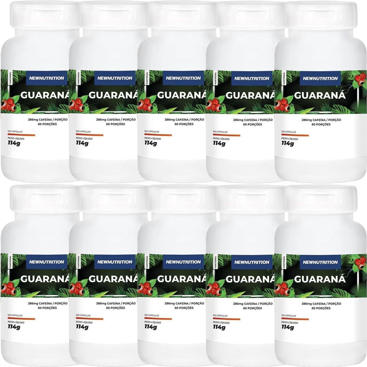Kit 10X Guaran� - 120 C�psulas - NewNutrition