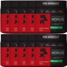 Kit 10X H�rus Pre Workout - 300g Lim�o Yuzu - Max Titanium