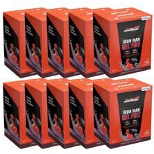 Kit 10X Iron Man Gel Fire - 10 Sach�s 30g A�a� com Guaran� - New Millen