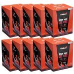 Kit 10X Iron Man Gel Fire - 10 Sach�s 30g A�a� com Guaran� - New Millen