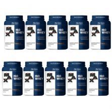 Kit 10X Iso Whey - 900g Chocolate - Max Titanium