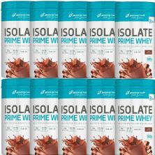 Kit 10X Isolate Prime Whey  - 900g Chocolate - BodyAction
