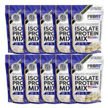 Kit 10X Isolate Protein Mix - 900g Refil Leite Nino - ProFit