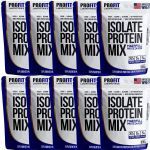 Kit 10X Isolate Protein Mix Refil - 900g Chocolate Ao Leite - ProFit