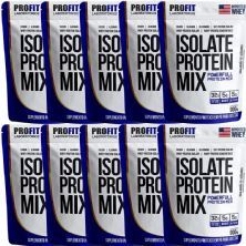 Kit 10X Isolate Protein Mix Refil - 900g Morango - ProFit