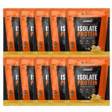 Kit 10X Isolate Protein Zero Lactose - 1 Sach� 30g Orange Juice - New Millen