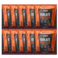 Kit 10X Isolate Protein Zero Lactose - 1 Sach� de 30g Chocolate - New Millen